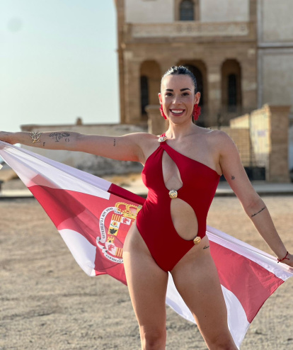 Itziar Presa, la almeriense que quiere dejar por todo lo alto a su tierra como Miss Almería.
