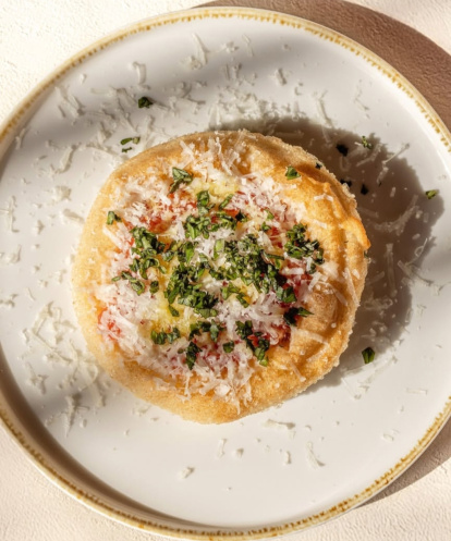 Montanarina al pomodoro, una de las ricas propuestas del restaurante.
