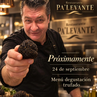 Paco Rodríguez, Chef de Pa 'Levante, promocionando el evento.