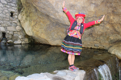 La Pequeña Cholita se siente muy conectada a los paisajes rurales de Almería, ya que las montañas le recuerdan a un Perú en pequeña escala.