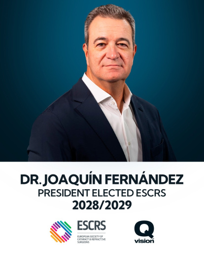 El oftalmólogo almerienses Joaquín Fernández refuerza el liderazgo español en la ESCRS.