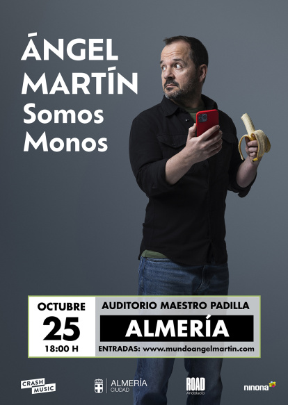 El cómico y guionista actuará el próximo 25 de octubre, domingo, a las 18.00 horas