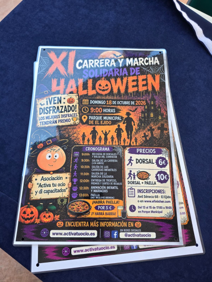Cartel promocional de la carrera.