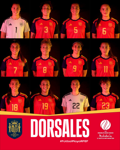 Las ganadoras del Mundialito grabadas para la Historia.