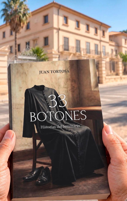 Portada de '33 botones', el nuevo libro de Juan Tortosa.