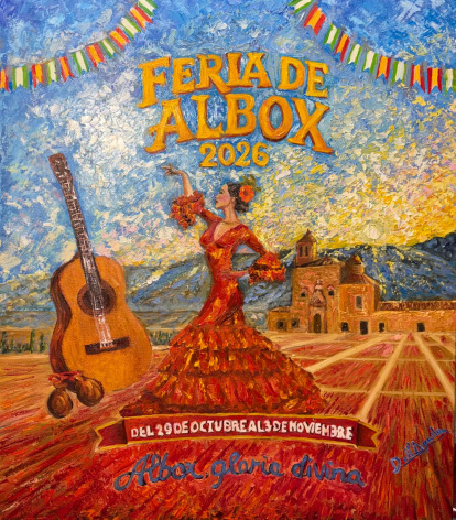 Cartel de la Feria de Todos los Santos de Albox 2026.