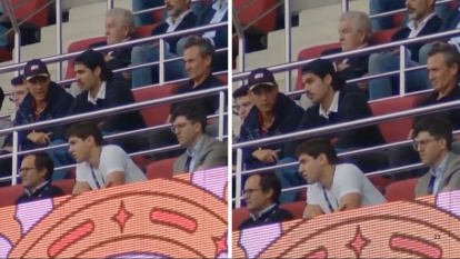 Hasta Carlos Alcaraz siente los colores del Real Murcia.