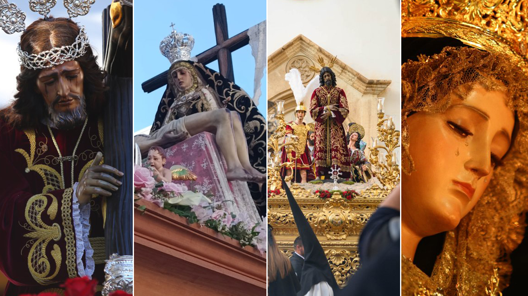 Itinerarios y horarios del Jueves Santo de la Semana Santa de Almería 2026