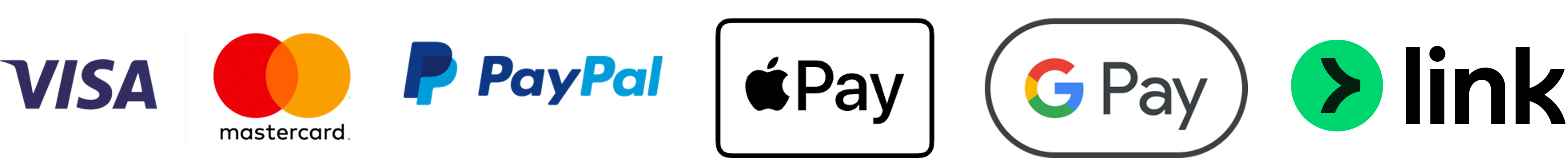 Logos métodos de pago admitidos